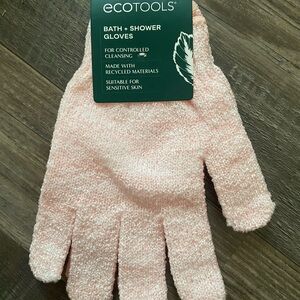 EcoTools Soft Pink Bath Gloves